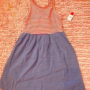 Old navy pink/blue dress S